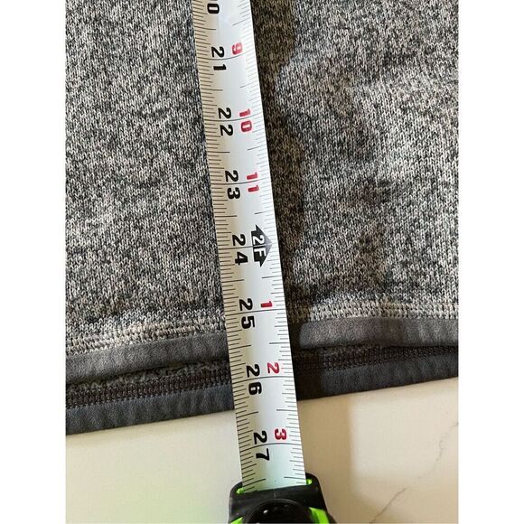 Patagonia Womens Better Sweater 1/4 Zip Pullover Sz M Stonewashed Gray Hiking - Picture 8 of 9